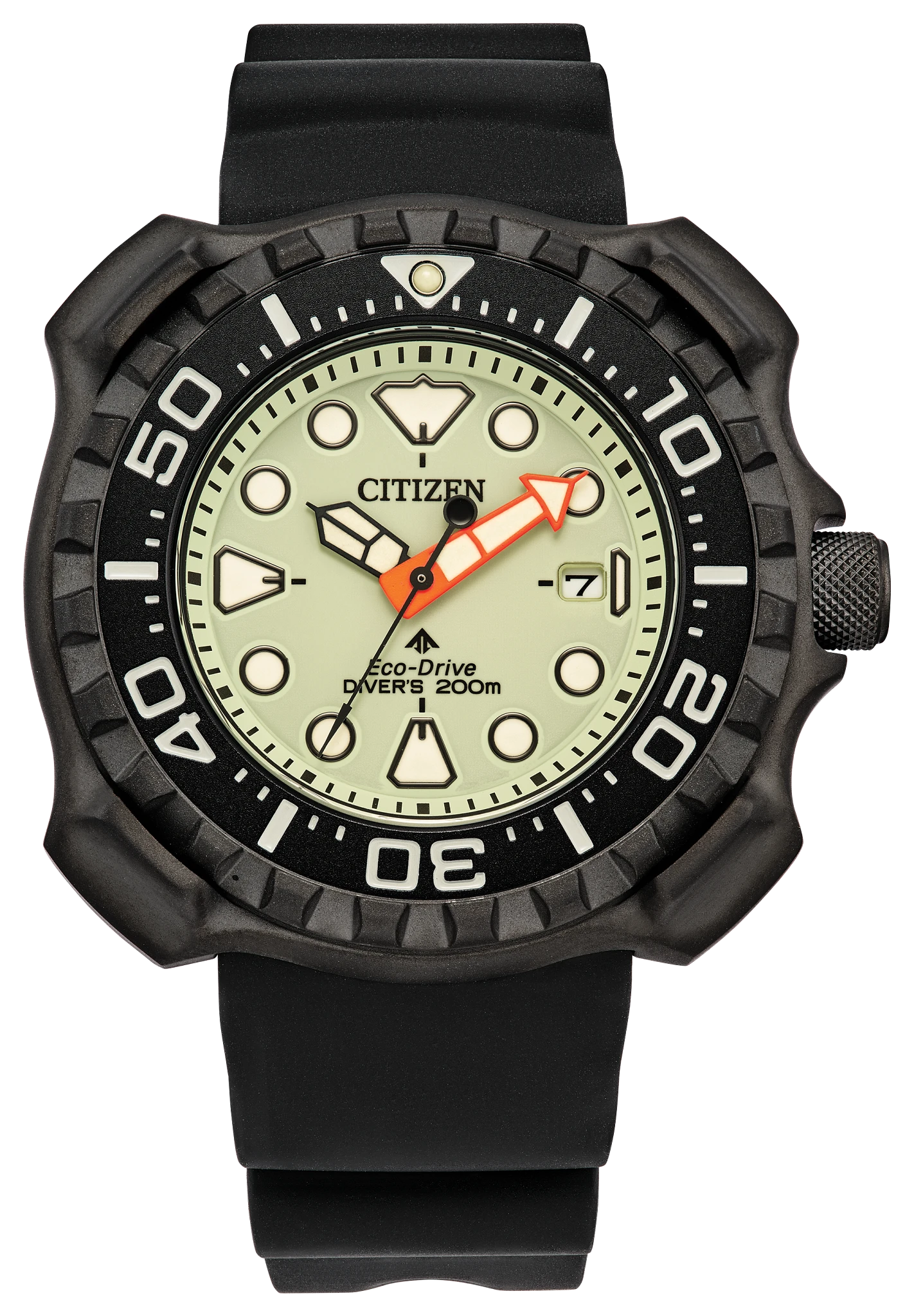 Promaster Dive Yellow Dial Polyurethane Strap BN0227-25X | CITIZEN
